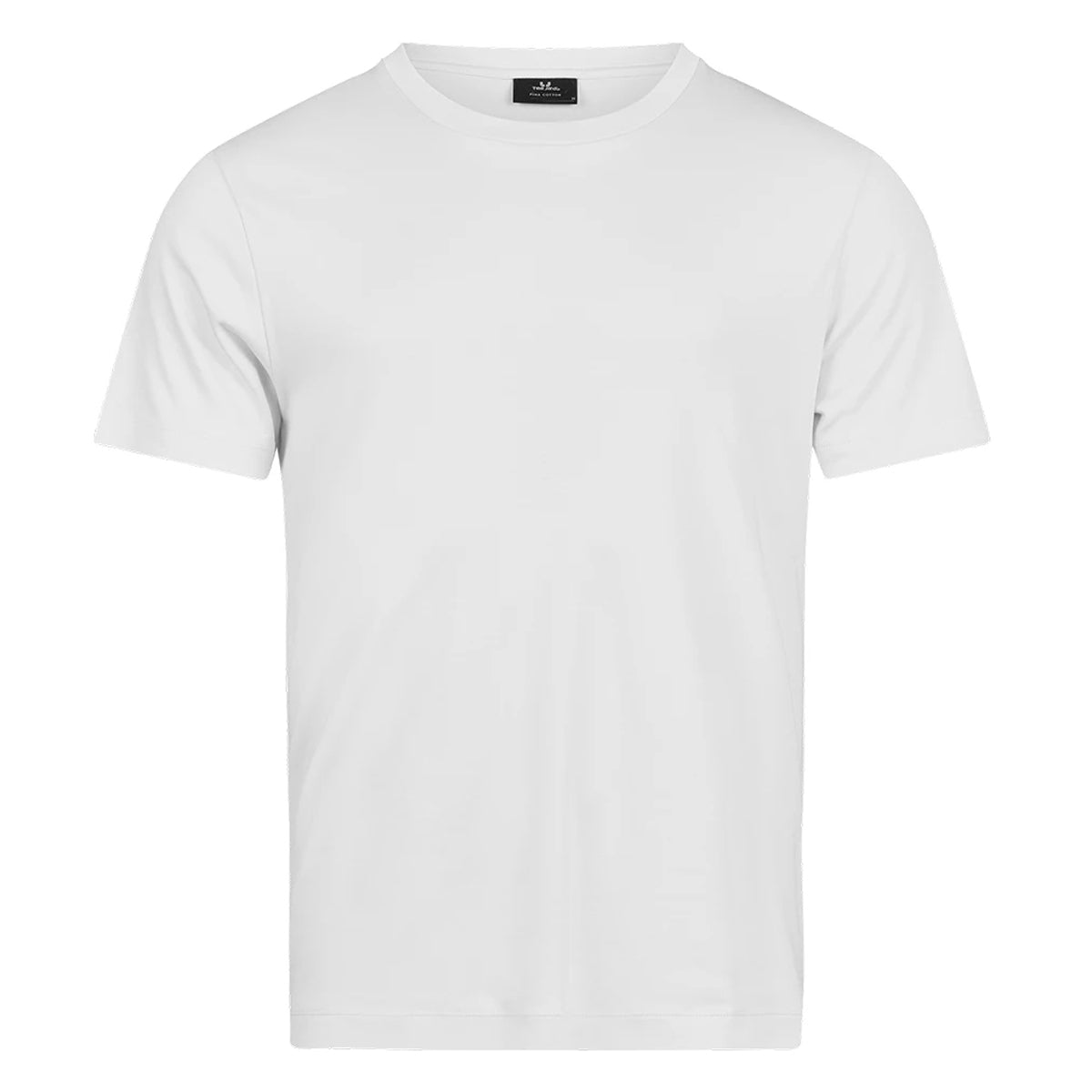White - Front - Tee Jays Mens Prima Cotton T-Shirt