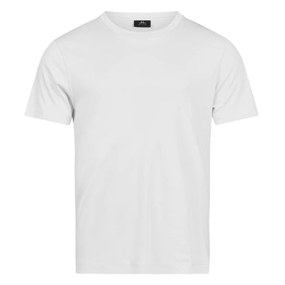 White - Front - Tee Jays Mens Prima Cotton T-Shirt