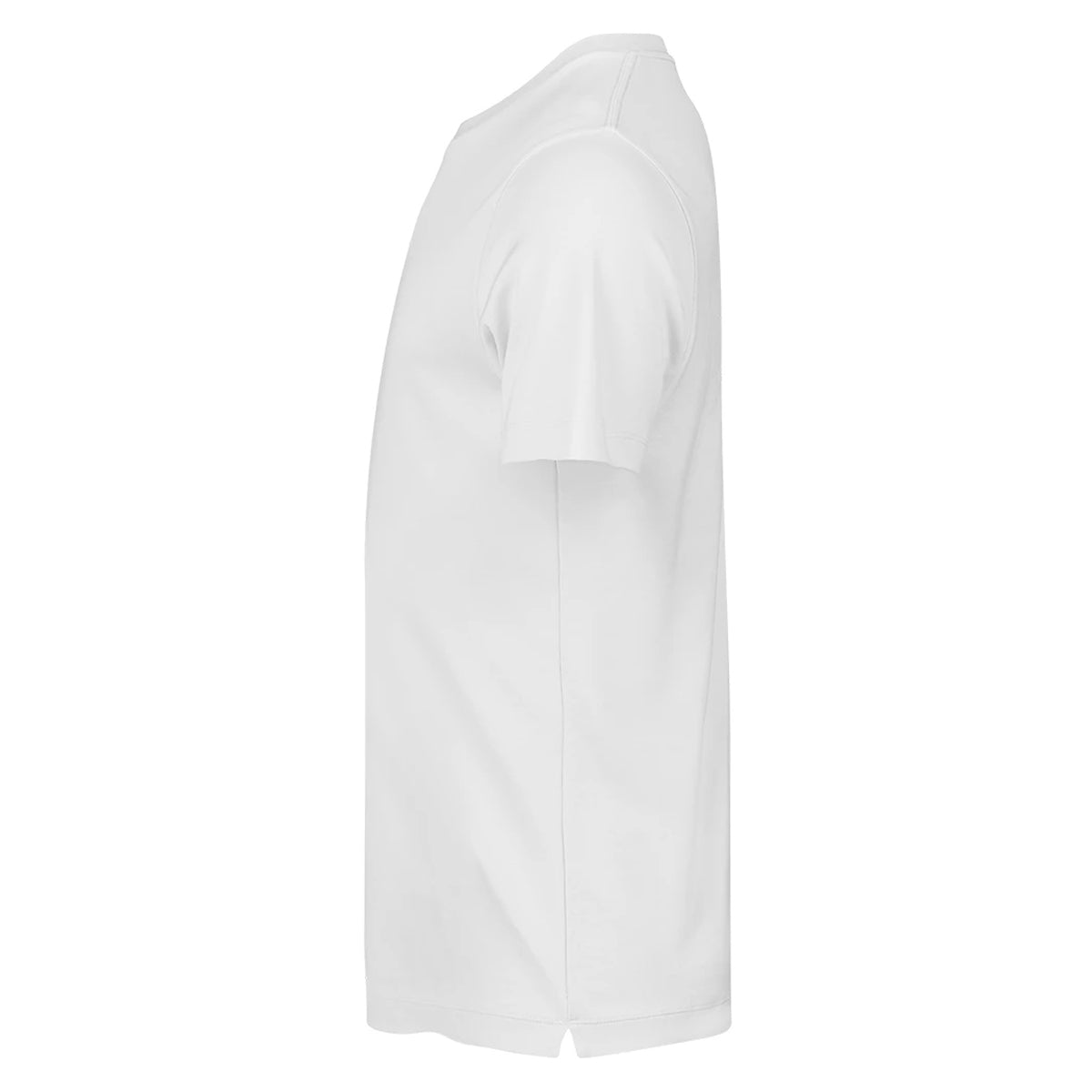 White - Side - Tee Jays Mens Prima Cotton T-Shirt