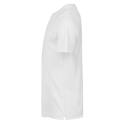White - Side - Tee Jays Mens Prima Cotton T-Shirt