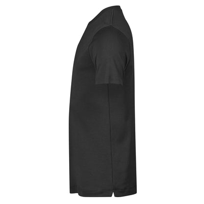 Black - Side - Tee Jays Mens Prima Cotton T-Shirt