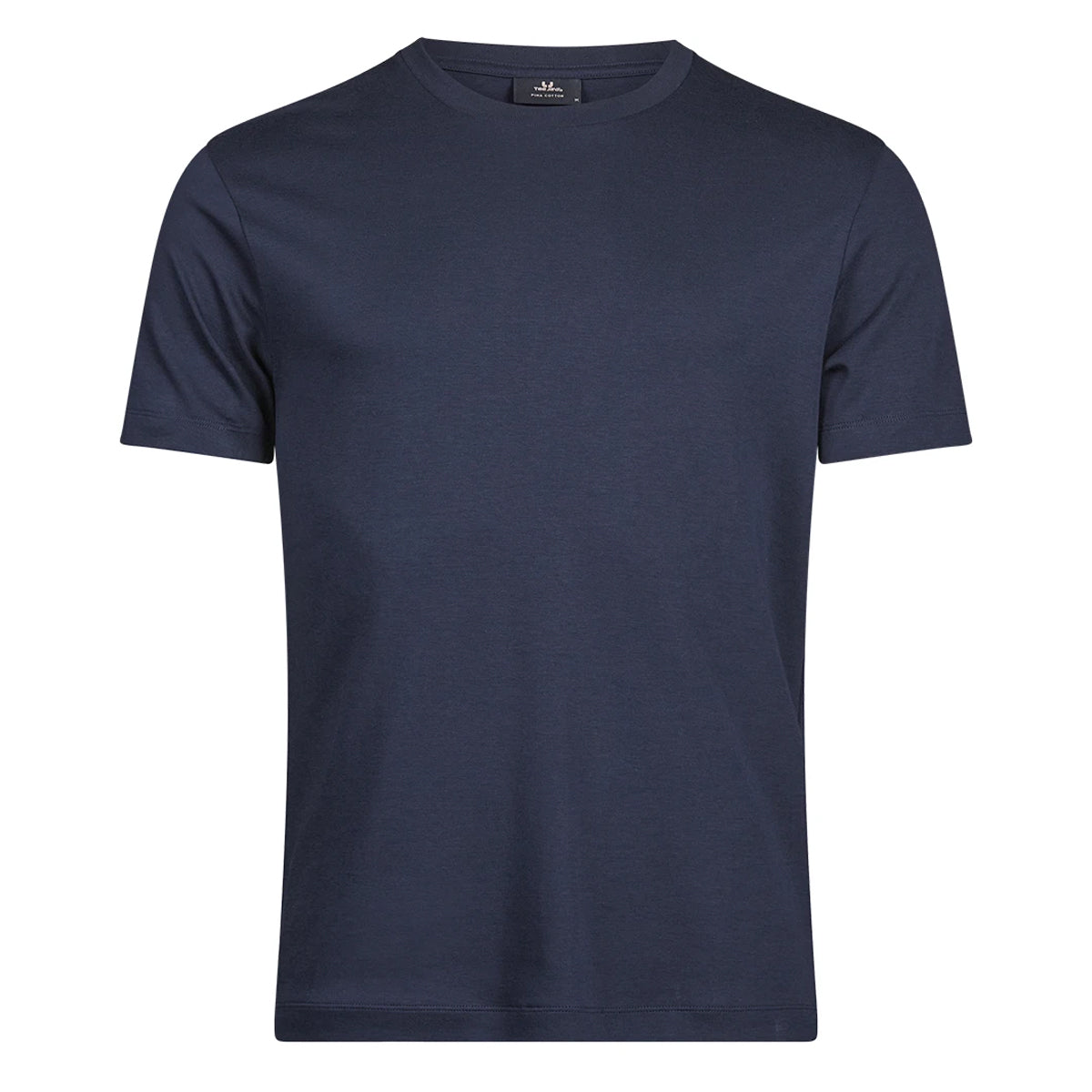 Navy - Front - Tee Jays Mens Prima Cotton T-Shirt