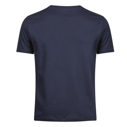 Navy - Back - Tee Jays Mens Prima Cotton T-Shirt