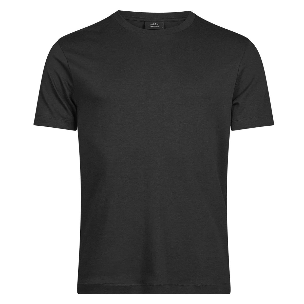 Black - Front - Tee Jays Mens Prima Cotton T-Shirt