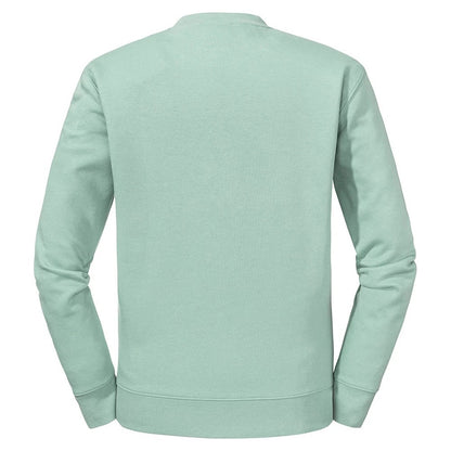 Eucalyptus - Back - Russell Mens Authentic Plain Sweatshirt