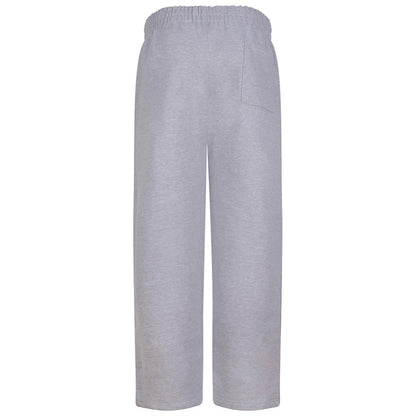 Heather Grey - Back - Awdis Mens Signature Heavyweight Jogging Bottoms