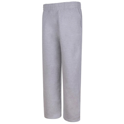 Heather Grey - Side - Awdis Mens Signature Heavyweight Jogging Bottoms