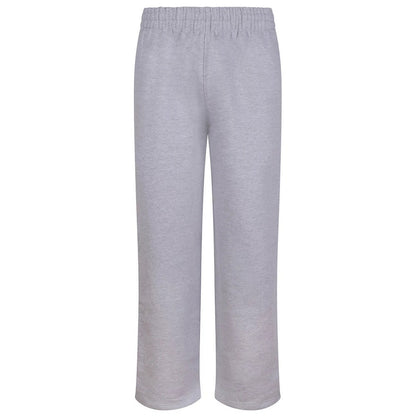 Heather Grey - Front - Awdis Mens Signature Heavyweight Jogging Bottoms