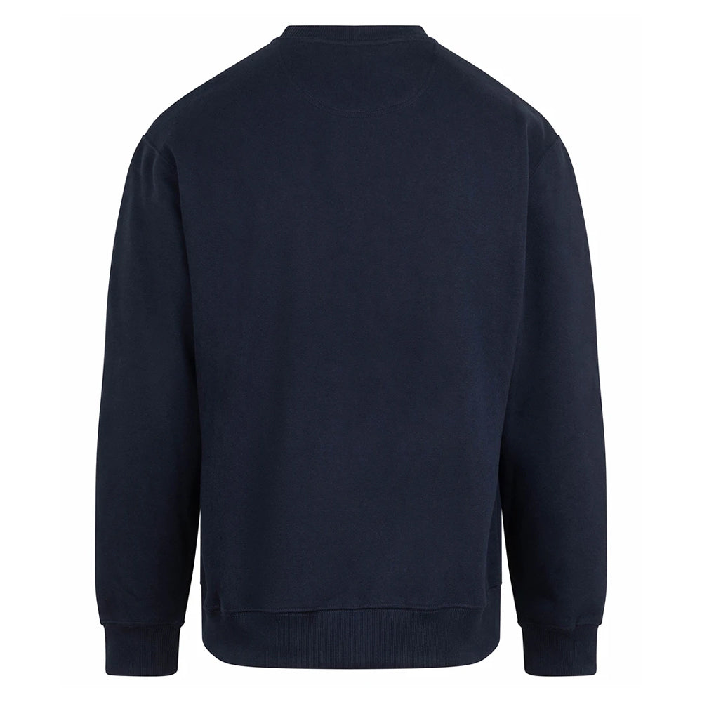 New French Navy - Back - Awdis Mens Vision Heavyweight Sweatshirt