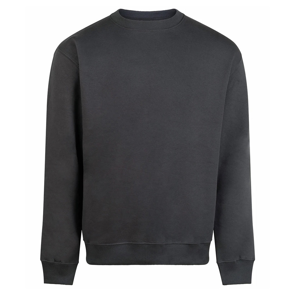 Solid Charcoal - Front - Awdis Mens Vision Heavyweight Sweatshirt