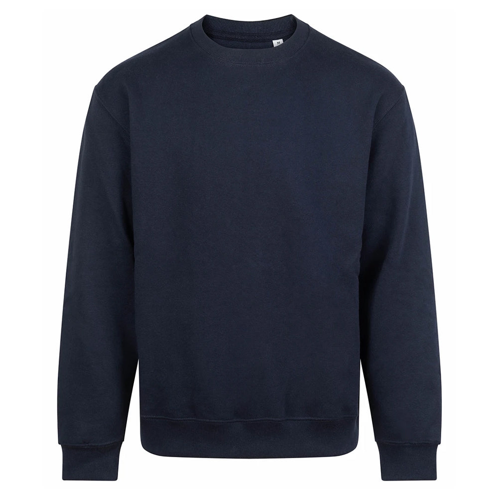 New French Navy - Front - Awdis Mens Vision Heavyweight Sweatshirt