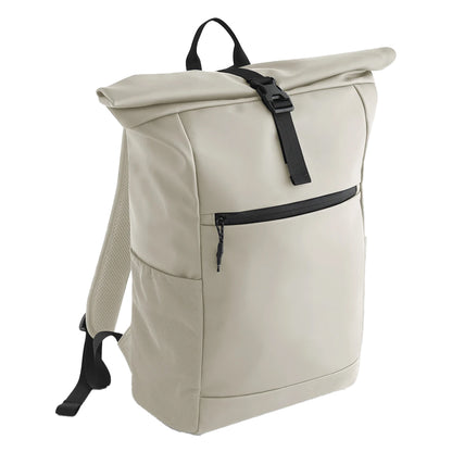 Natural Stone - Front - Bagbase Athlux Roll Top 20L Backpack