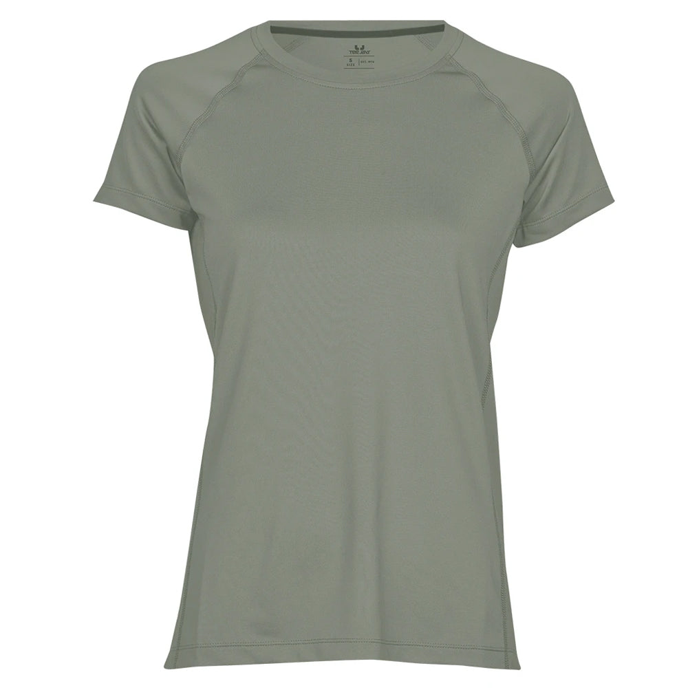Sage - Front - Tee Jays Womens-Ladies CoolDry T-Shirt
