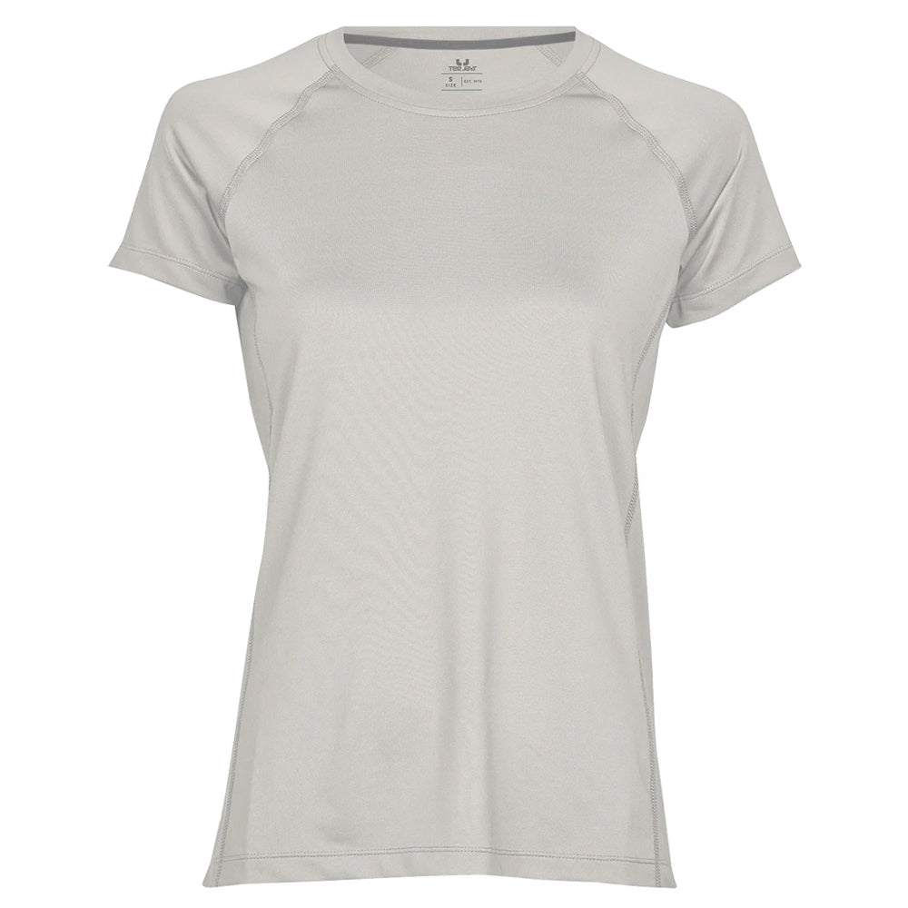 Cement - Front - Tee Jays Womens-Ladies CoolDry T-Shirt