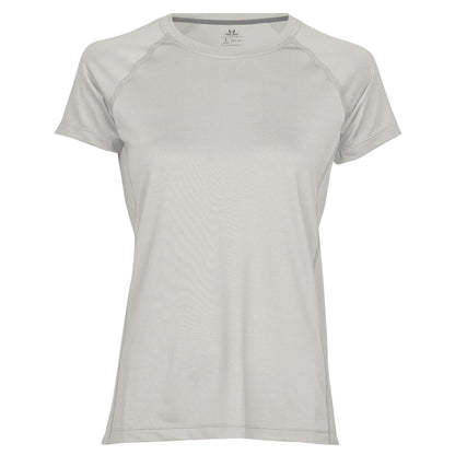 Cement - Front - Tee Jays Womens-Ladies CoolDry T-Shirt