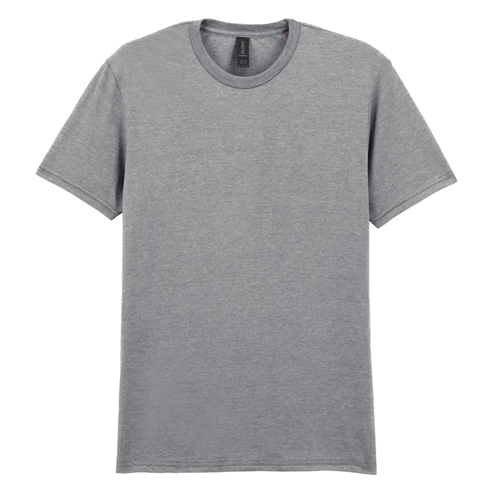 Sports Grey - Front - Gildan Mens Softstyle T-Shirt
