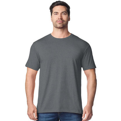 Charcoal - Back - Gildan Mens Softstyle T-Shirt