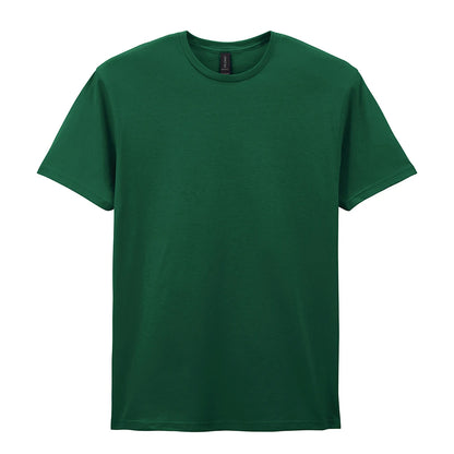 Fan Dark Green - Front - Gildan Mens Softstyle T-Shirt