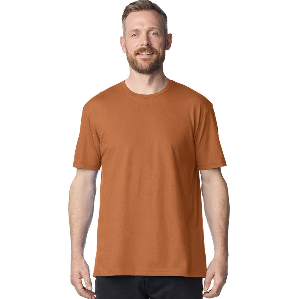 Fan Texas Orange - Back - Gildan Mens Softstyle T-Shirt