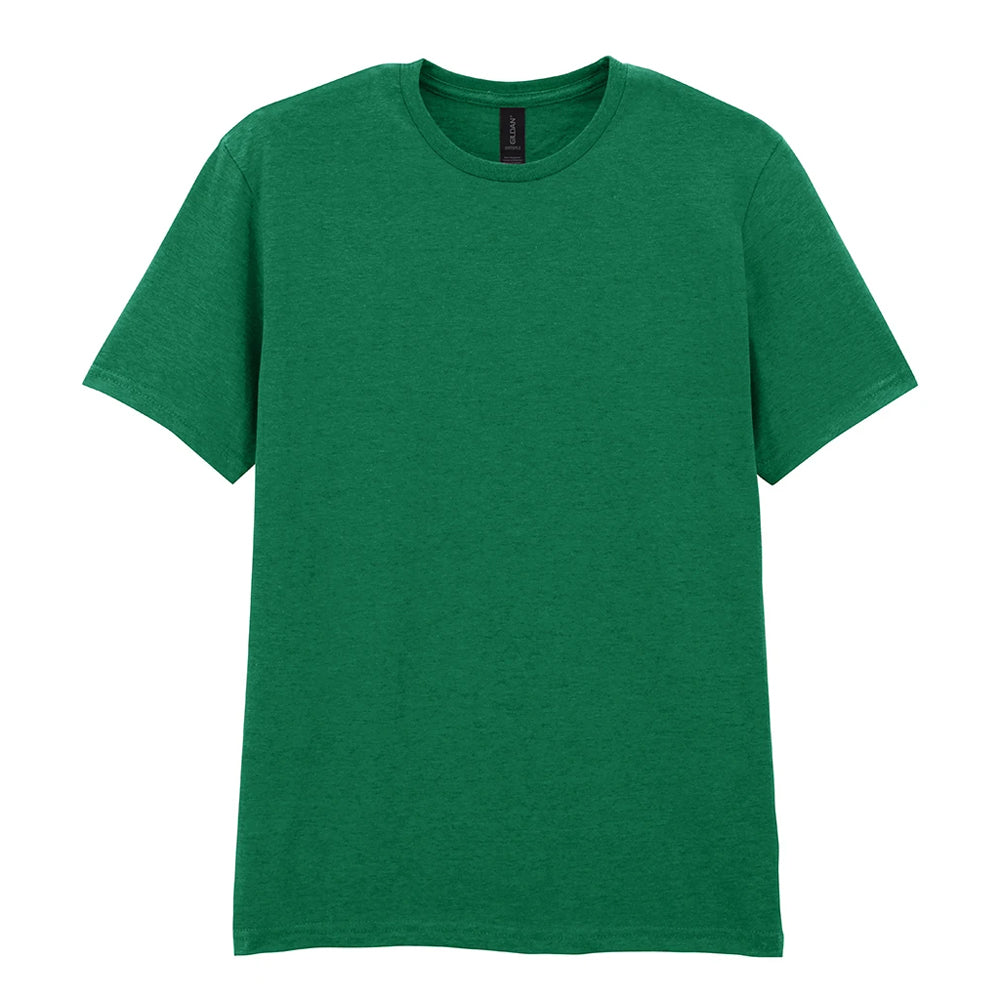 Kelly Green - Front - Gildan Mens Softstyle T-Shirt