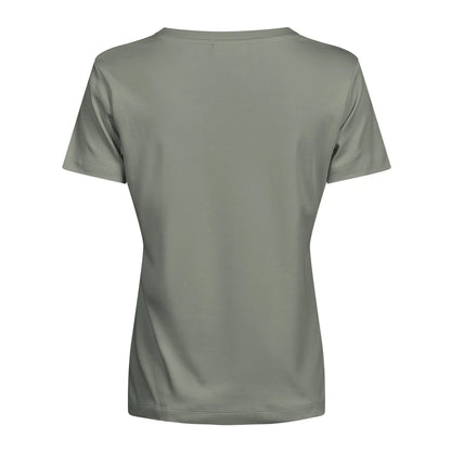 Sage - Back - Tee Jays Womens-Ladies Pima Cotton T-Shirt