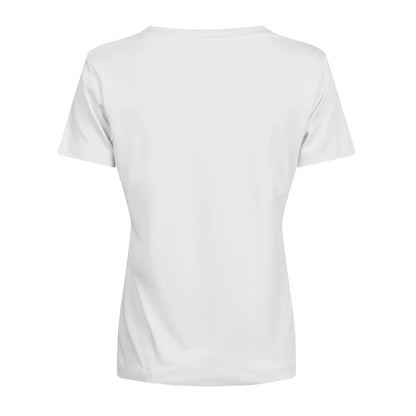 White - Back - Tee Jays Womens-Ladies Pima Cotton T-Shirt