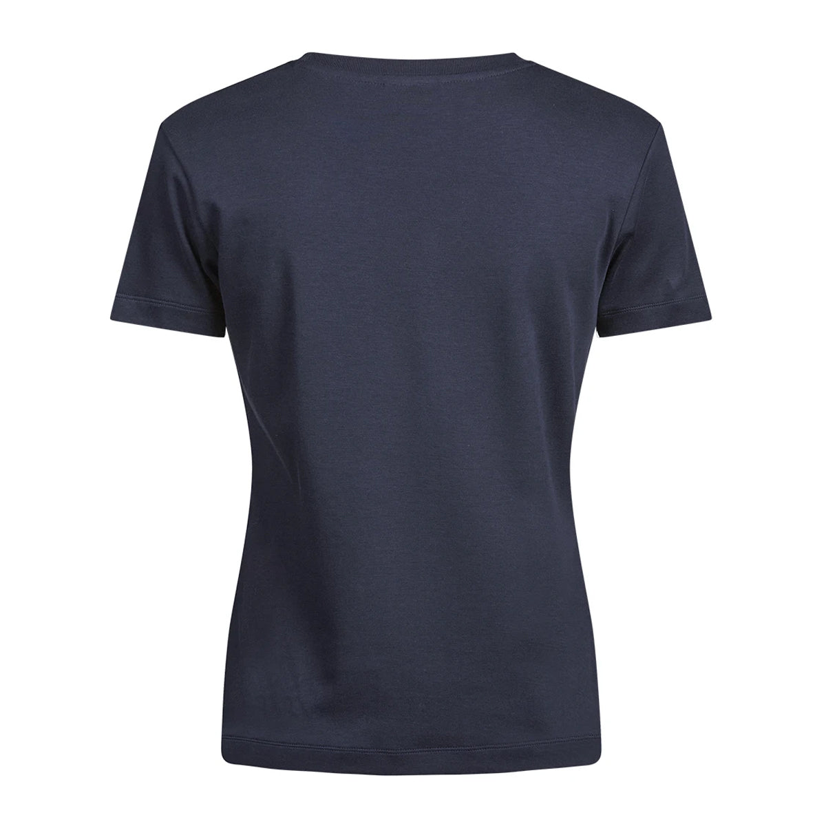 Navy - Back - Tee Jays Womens-Ladies Pima Cotton T-Shirt