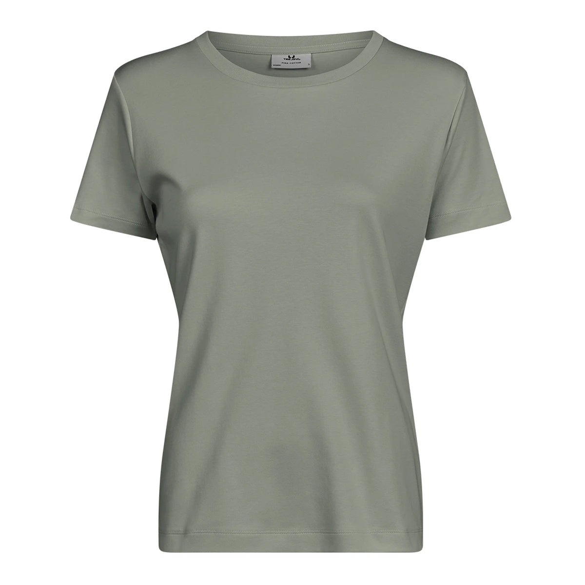 Sage - Front - Tee Jays Womens-Ladies Pima Cotton T-Shirt