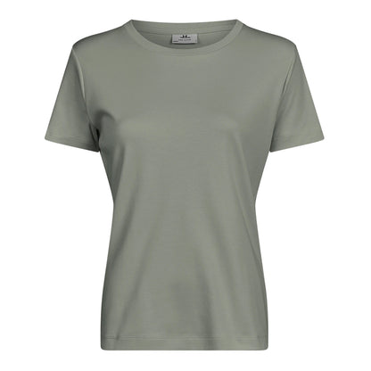 Sage - Front - Tee Jays Womens-Ladies Pima Cotton T-Shirt
