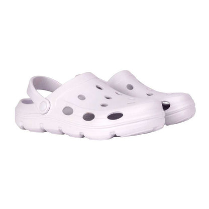 Arctic White - Front - Awdis Unisex Adult Cool Plain Aeroready Clogs