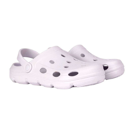 Arctic White - Front - Awdis Unisex Adult Cool Plain Aeroready Clogs