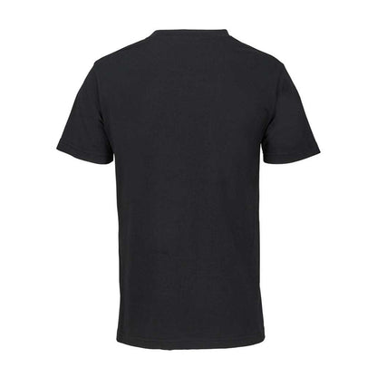 Deep Black - Back - SOLS Unisex Adult Cliff Cotton T-Shirt