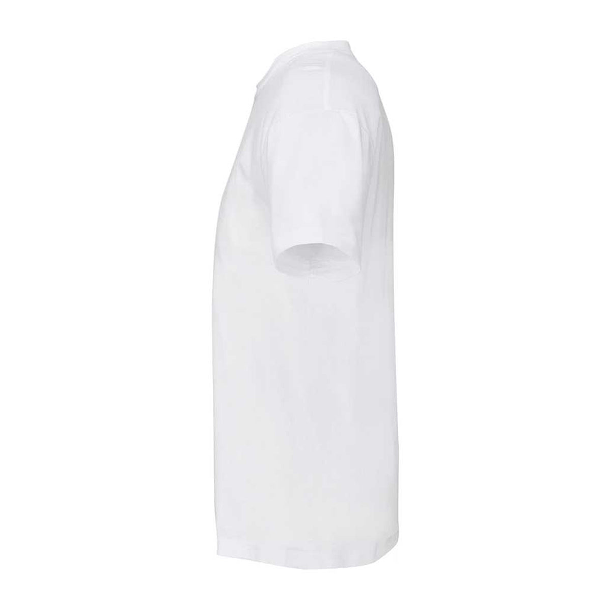 White - Side - SOLS Unisex Adult Cliff Cotton T-Shirt