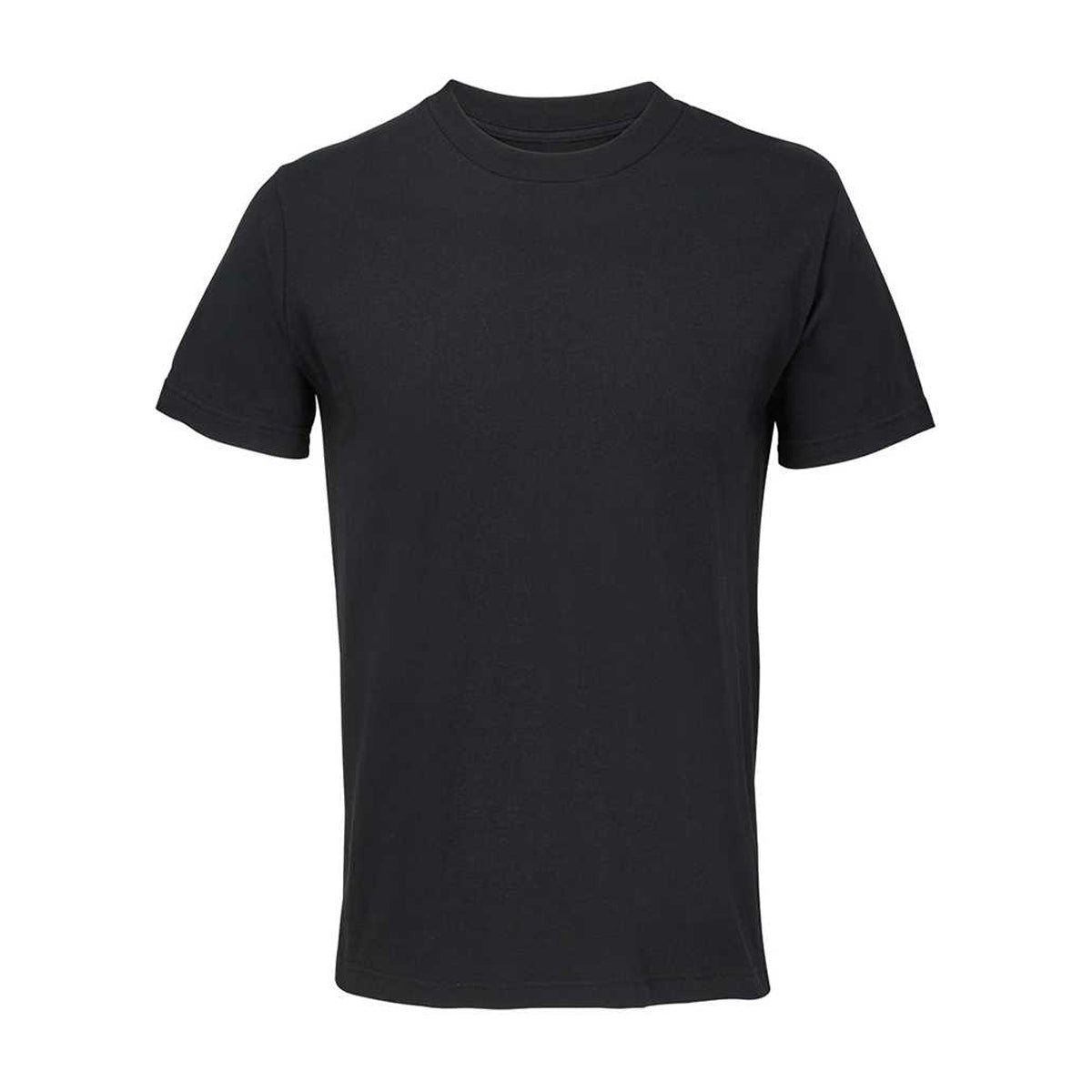 Deep Black - Front - SOLS Unisex Adult Cliff Cotton T-Shirt