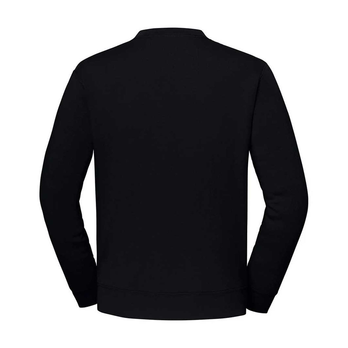 Black - Back - Fruit of the Loom Mens Iconic Premium Set-in Sweatshirt