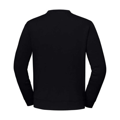Black - Back - Fruit of the Loom Mens Iconic Premium Set-in Sweatshirt