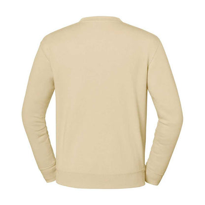 Desert Sand - Back - Fruit of the Loom Mens Iconic Premium Set-in Sweatshirt