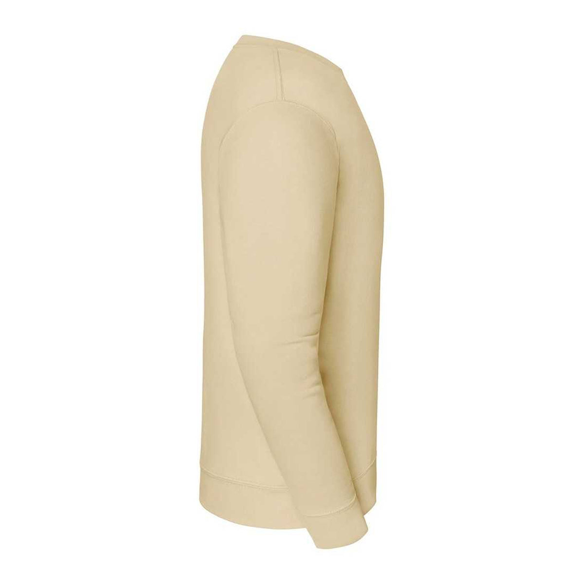Desert Sand - Side - Fruit of the Loom Mens Iconic Premium Set-in Sweatshirt