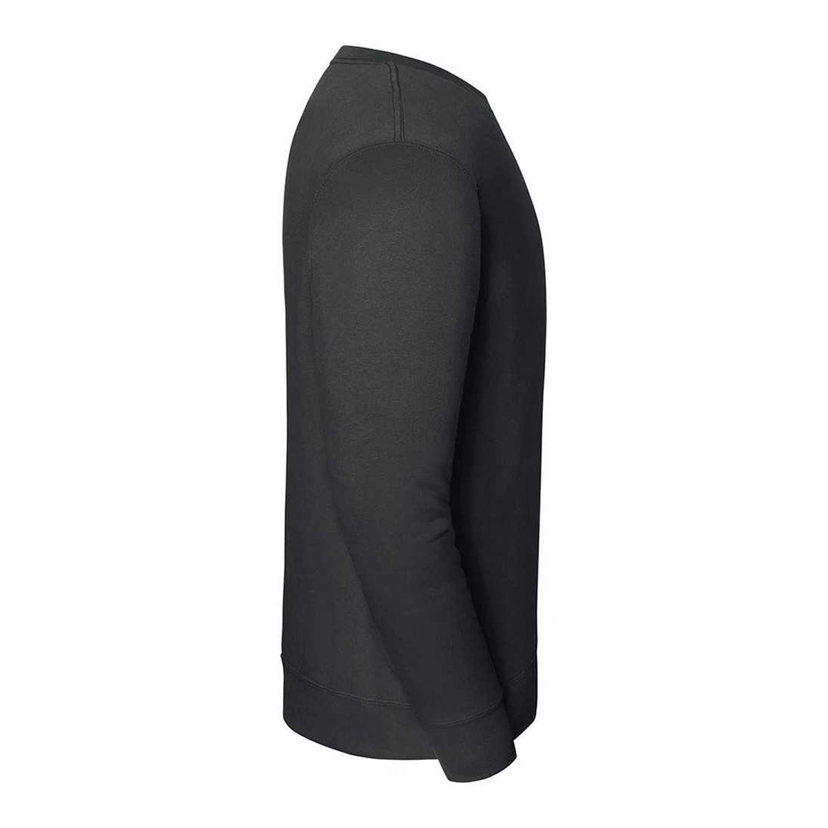 Light Graphite - Side - Fruit of the Loom Mens Iconic Premium Set-in Sweatshirt