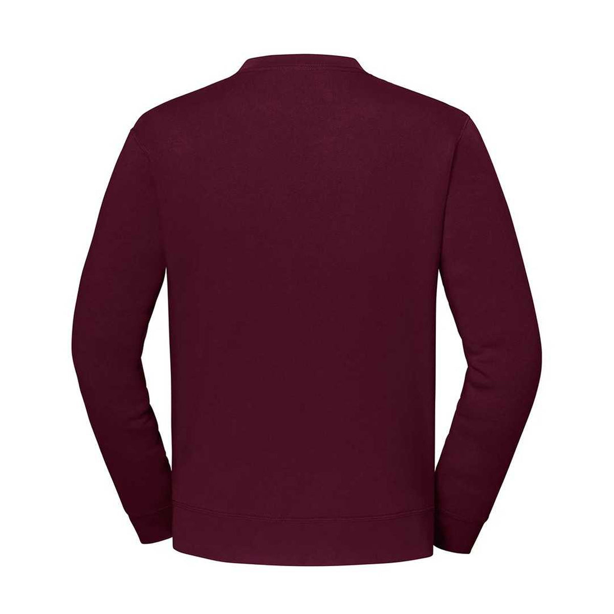 Burgundy - Back - Fruit of the Loom Mens Iconic Premium Set-in Sweatshirt