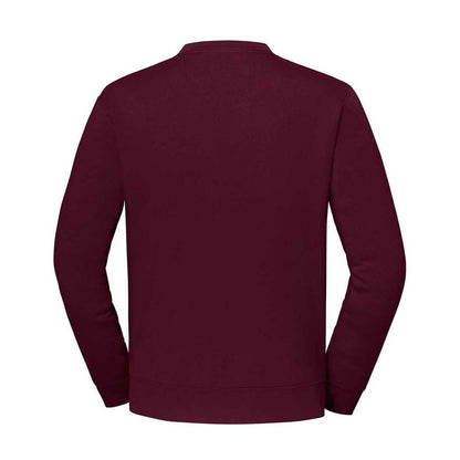 Burgundy - Back - Fruit of the Loom Mens Iconic Premium Set-in Sweatshirt