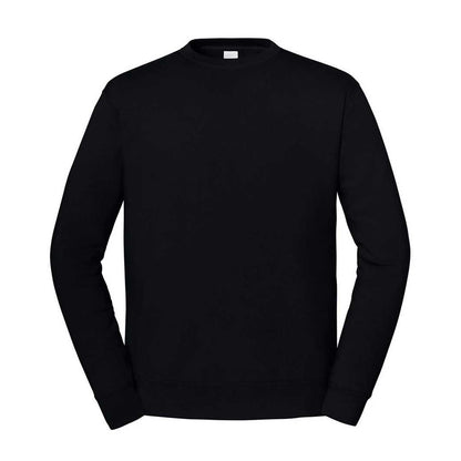 Black - Front - Fruit of the Loom Mens Iconic Premium Set-in Sweatshirt