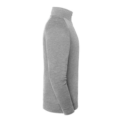 Athletic Heather - Side - Fruit of the Loom Unisex Adult Iconic Premium Quarter Zip Sweatshirt