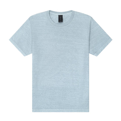 Washed Denim - Front - Bella + Canvas Unisex Adult Washed Canvas Heavyweight T-Shirt
