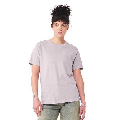 Washed Lavender - Side - Bella + Canvas Unisex Adult Washed Canvas Heavyweight T-Shirt