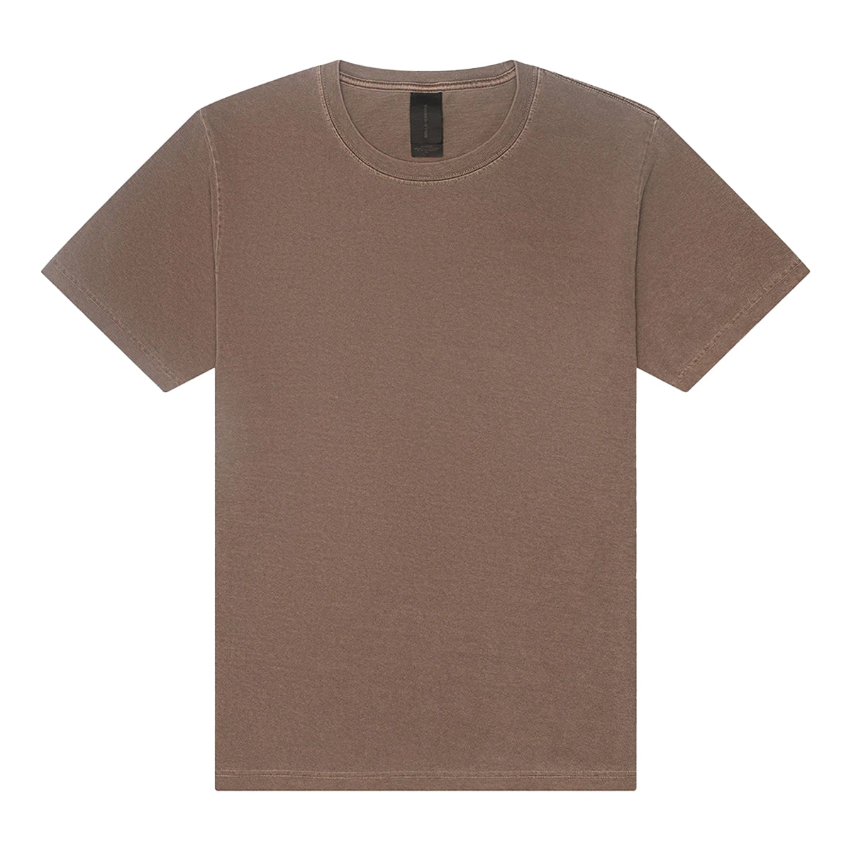 Washed Cocoa - Front - Bella + Canvas Unisex Adult Washed Canvas Heavyweight T-Shirt