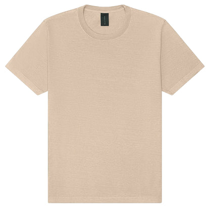 Khaki Brown - Front - Bella + Canvas Unisex Adult Washed Canvas Heavyweight T-Shirt