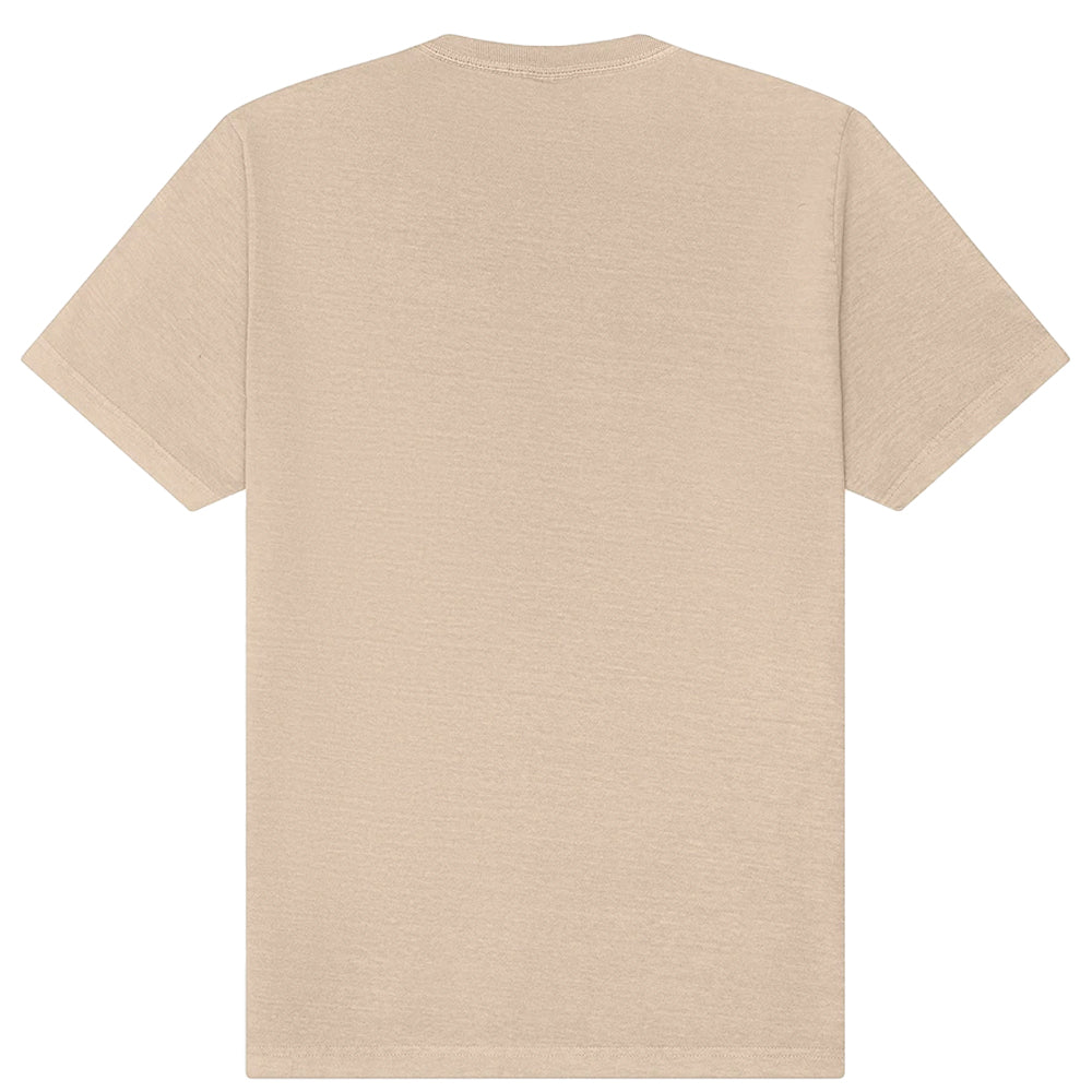 Khaki Brown - Back - Bella + Canvas Unisex Adult Washed Canvas Heavyweight T-Shirt