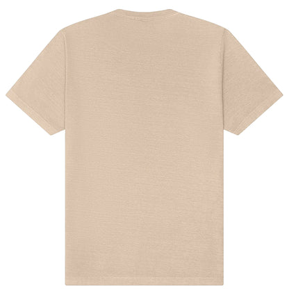 Khaki Brown - Back - Bella + Canvas Unisex Adult Washed Canvas Heavyweight T-Shirt