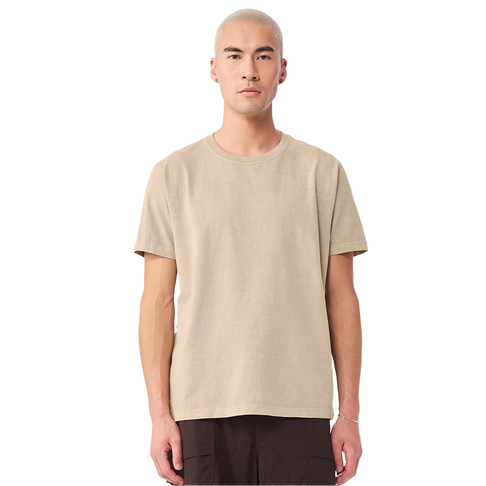 Khaki Brown - Side - Bella + Canvas Unisex Adult Washed Canvas Heavyweight T-Shirt